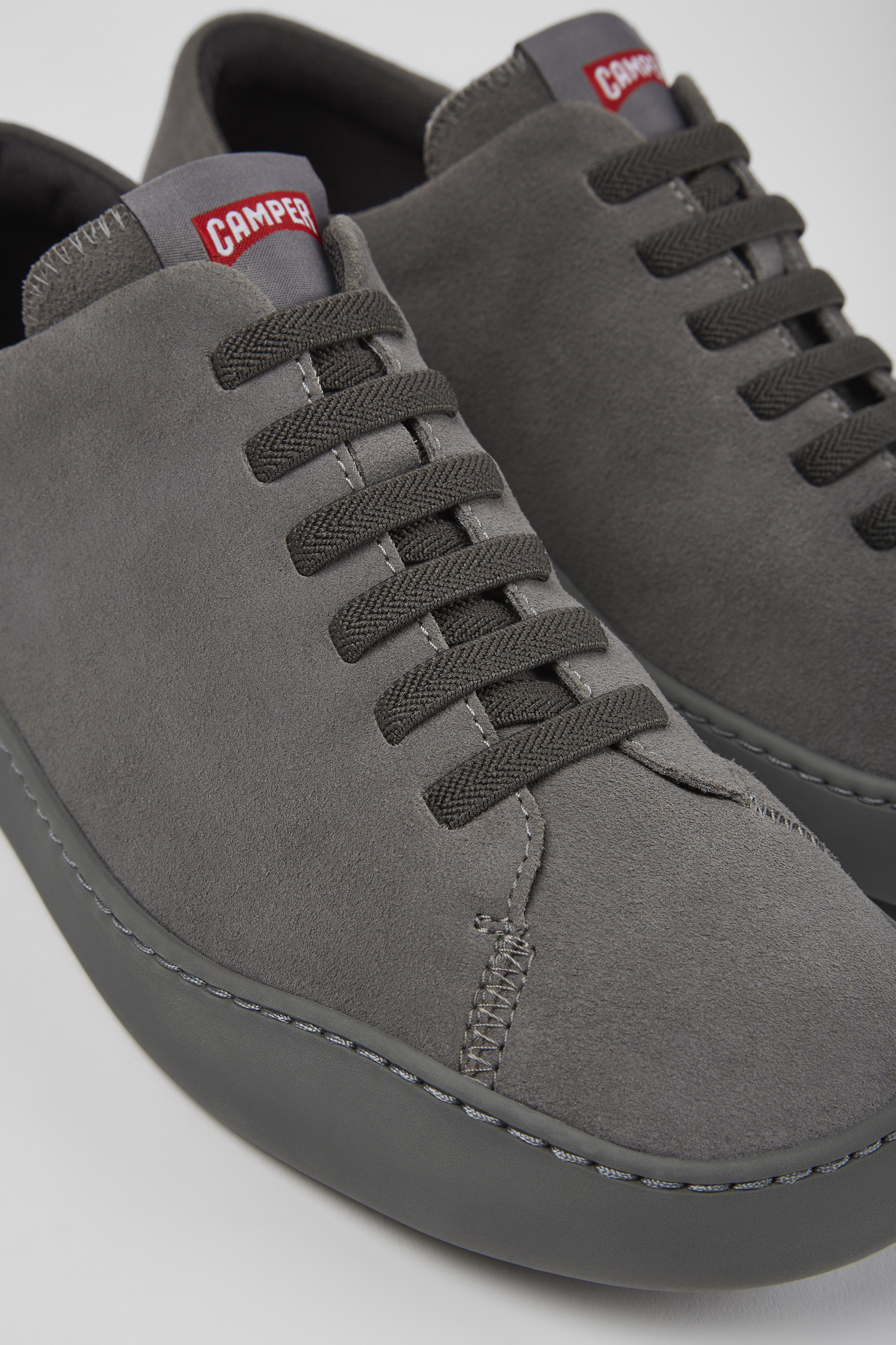 Peu Touring - Graue Nubuck Turnschuhe für Herren