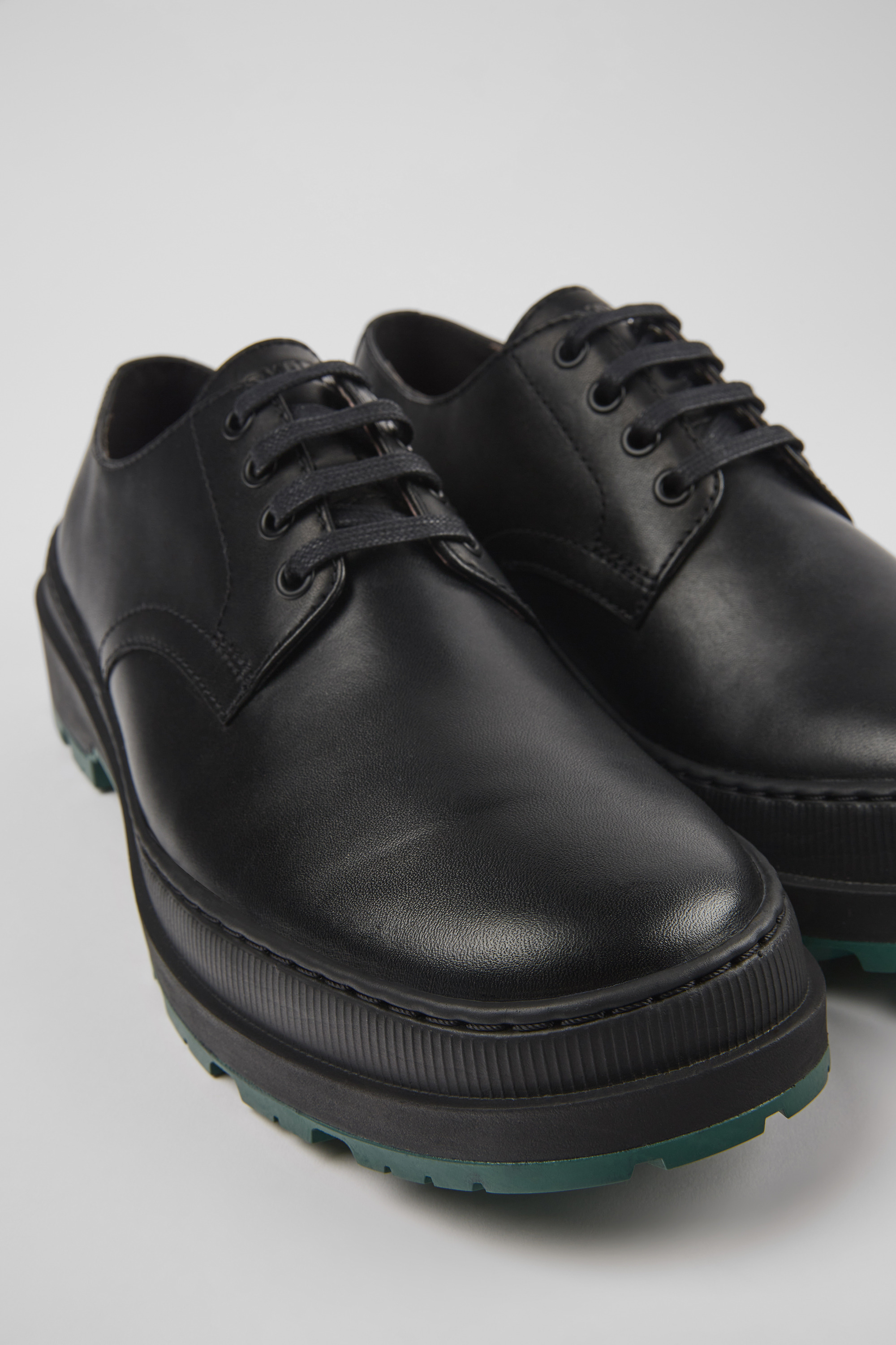 Brutus Trek MICHELIN - Schwarze Lederschuhe für Herren