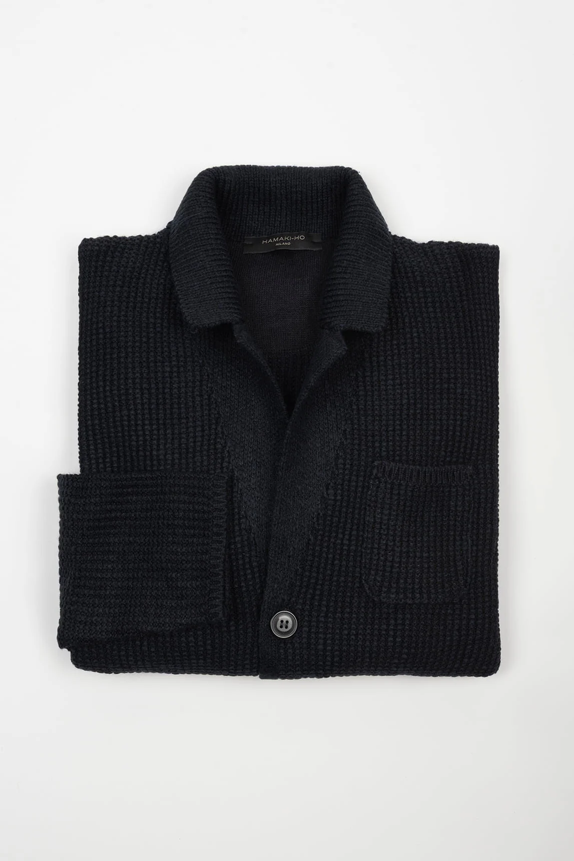 Rivera-Spanien Marineblaue Strickjacke