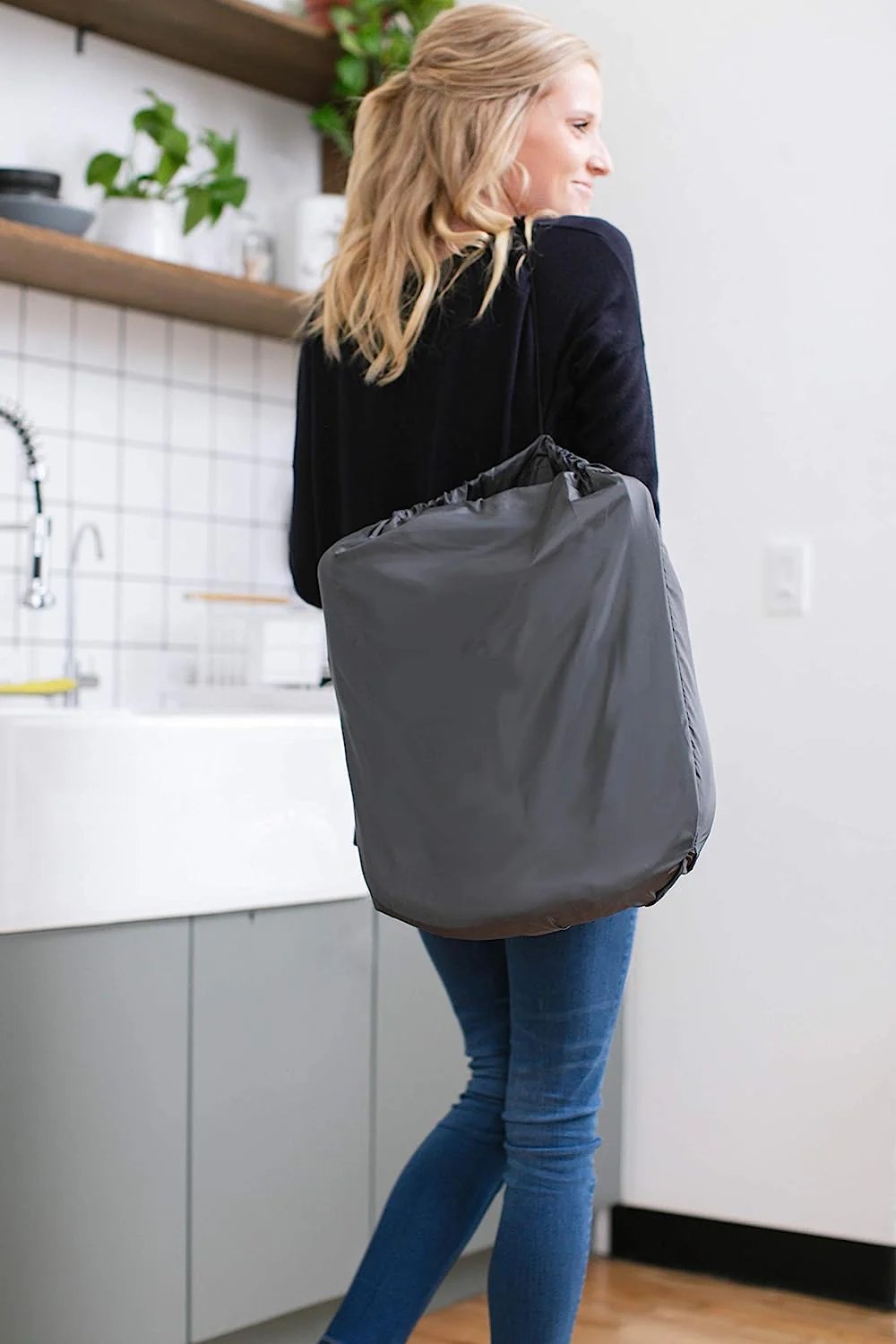 Fast Table Chair – Preisgekrönter Babyhochstuhl zum Essen und Essen – kompakt, tragbar und faltbar – hinterlässt keine Kratzer – für Babys von 6–36 Monaten und 1–3 Jahre alte Kleinkinder – Schwarz