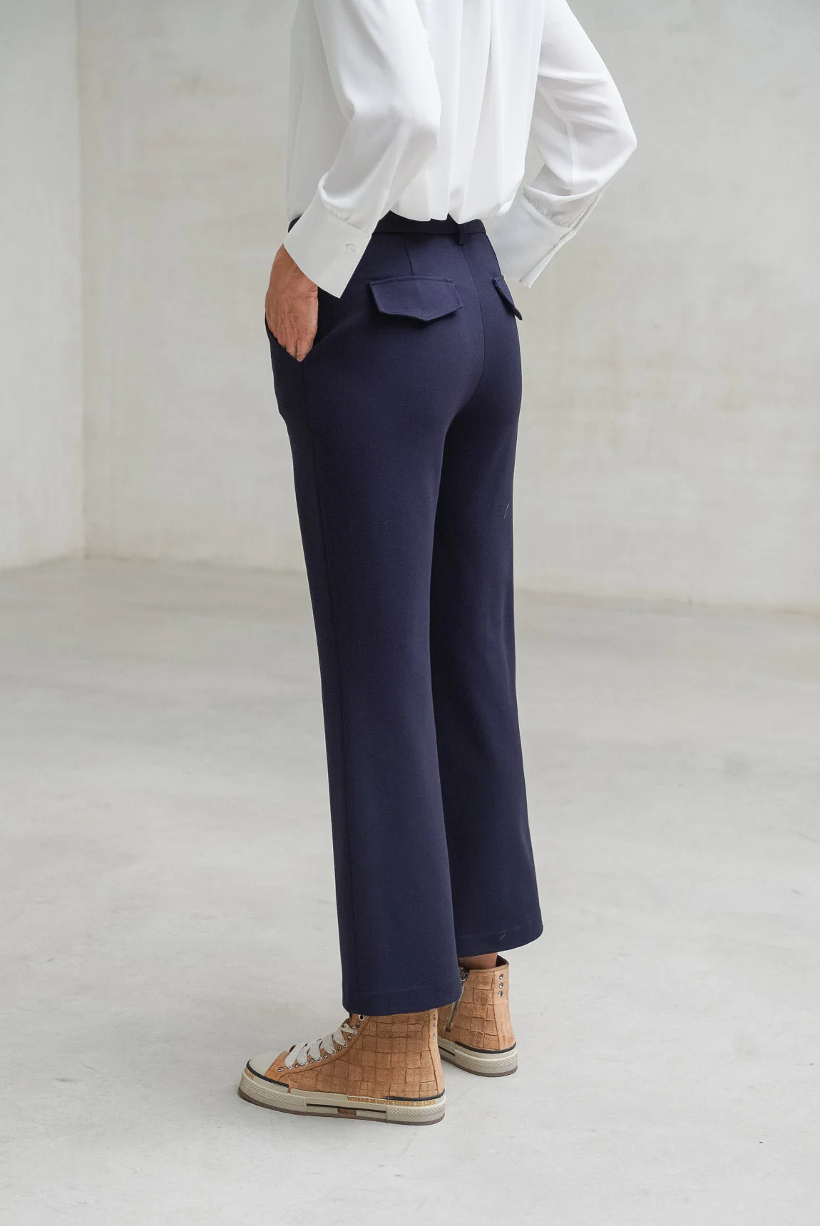 Rivera-Spanien Marineblaue Noto-Hose