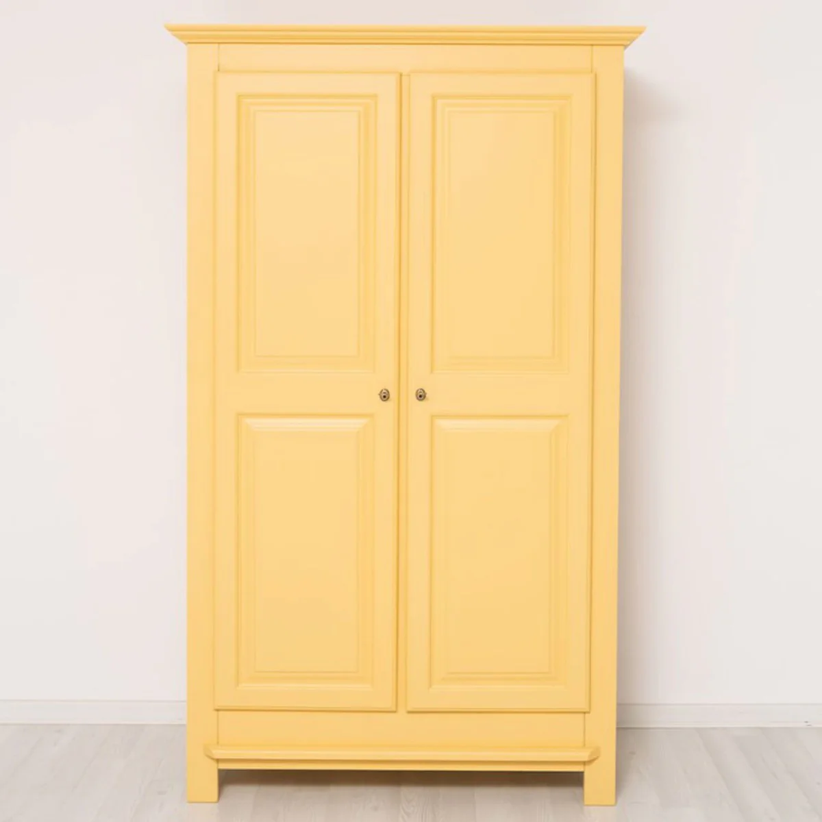 Country house style bedroom cupboard yellow 121 cm - bedroom furniture