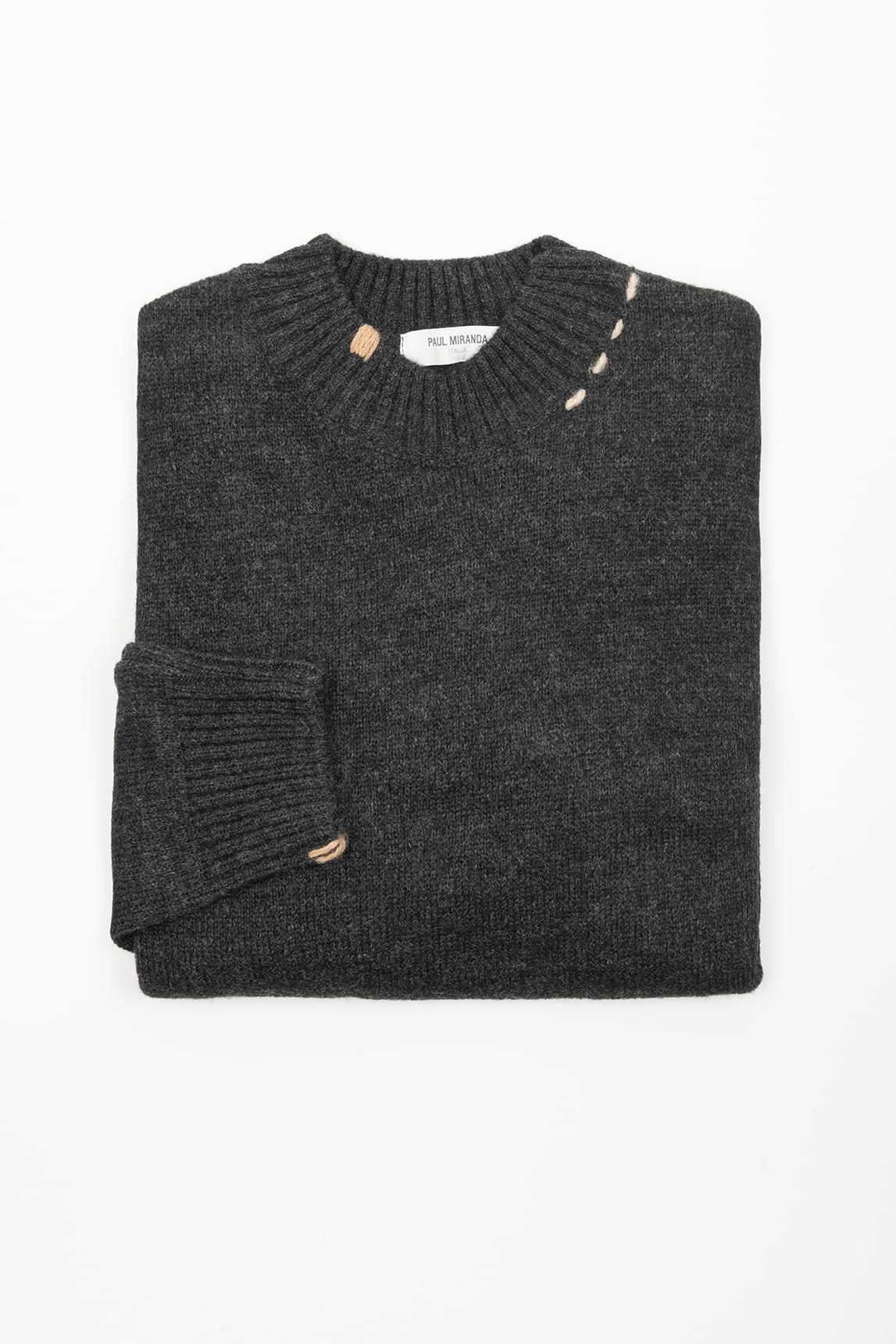 Rivera-Spanien Paul Miranda dunkelgraues Trikot