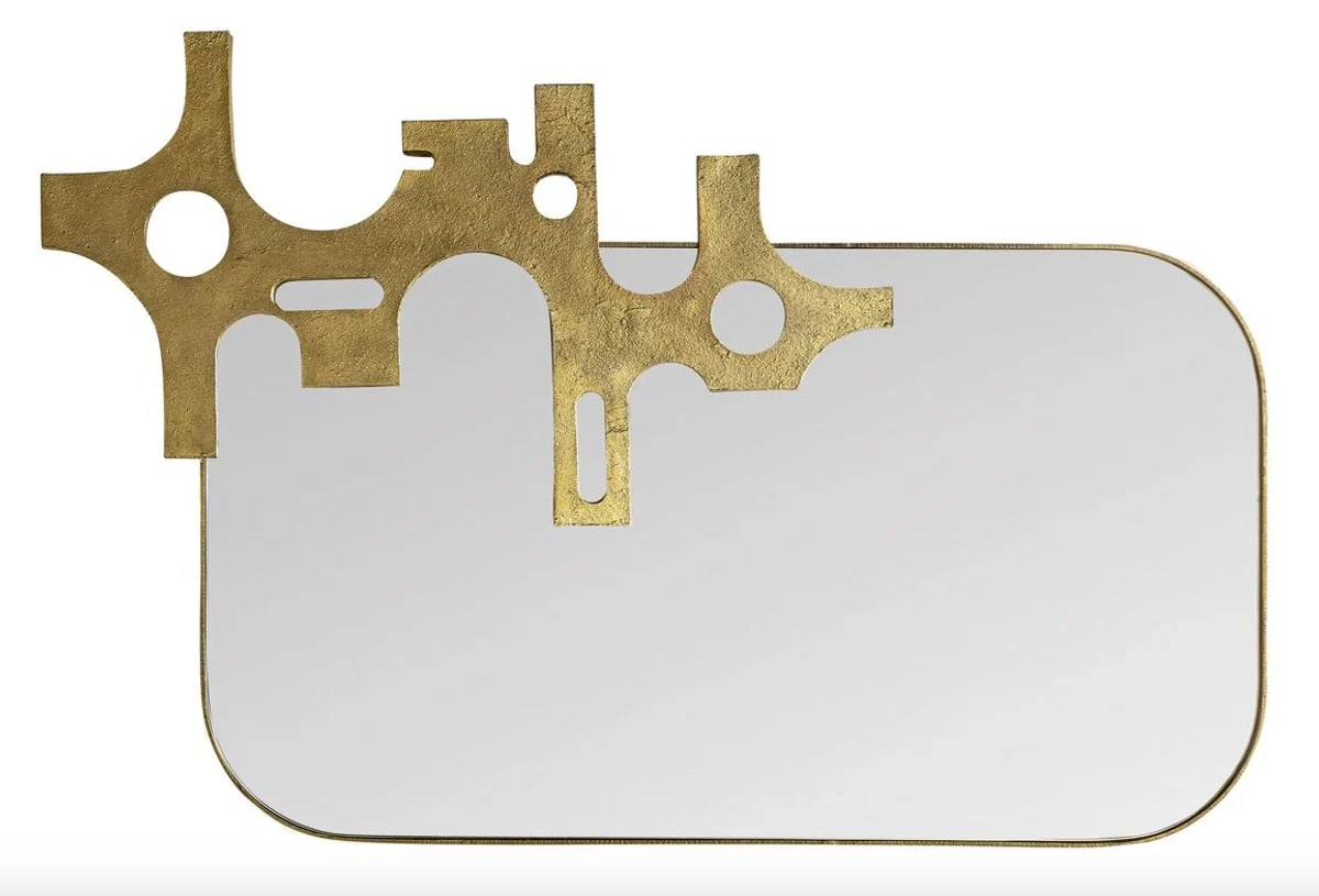Luxury designer mirror bronze - gold look 81 x 54 cm - Art Design