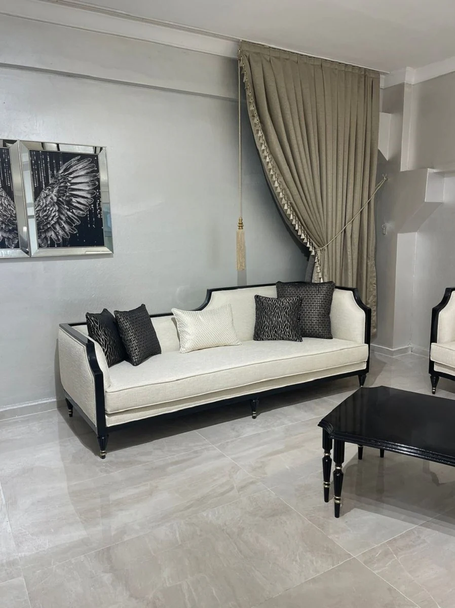 Luxury Art Deco Coffee Table Black / Gold - Rectangular Living Room Table - Living Room Furniture - Art Deco Furniture - Luxury Furniture - Luxury Furnishings - Living Room Furnishings