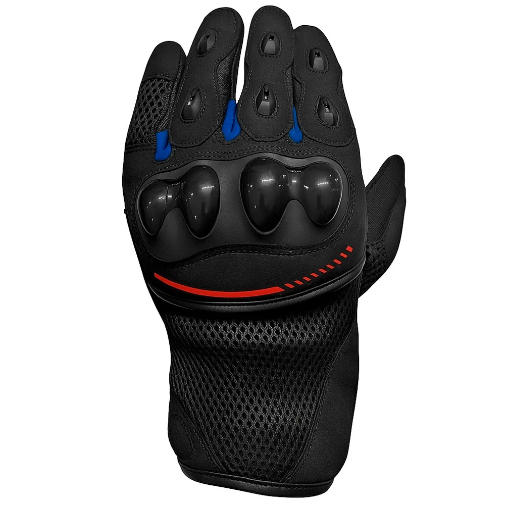 SUMMER GLOVES OUT 06 - BLACK / BLUE / RED