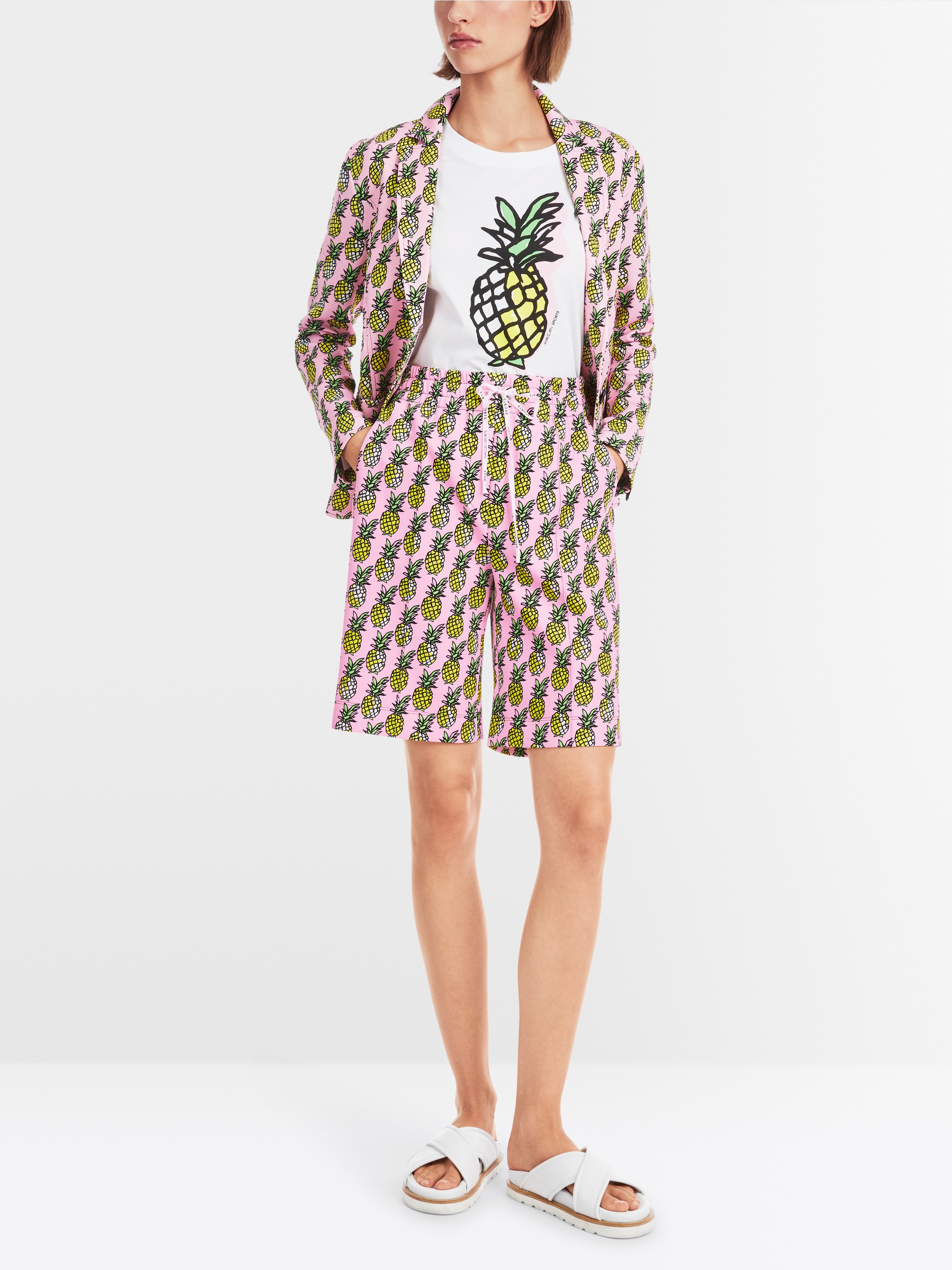 Marc-Cain ROHINI Shorts aus Scuba-Jersey