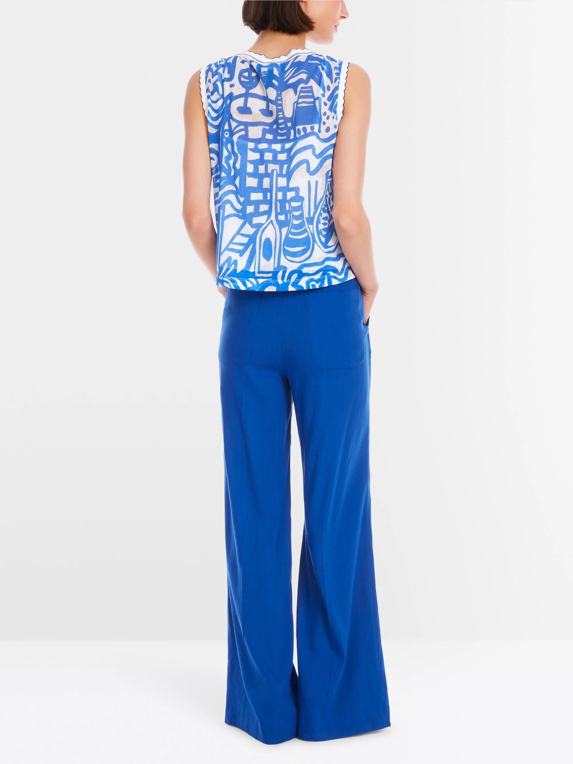 Von Marc-Cain in Deutschland gestricktes Oberteil mit Aufdruck