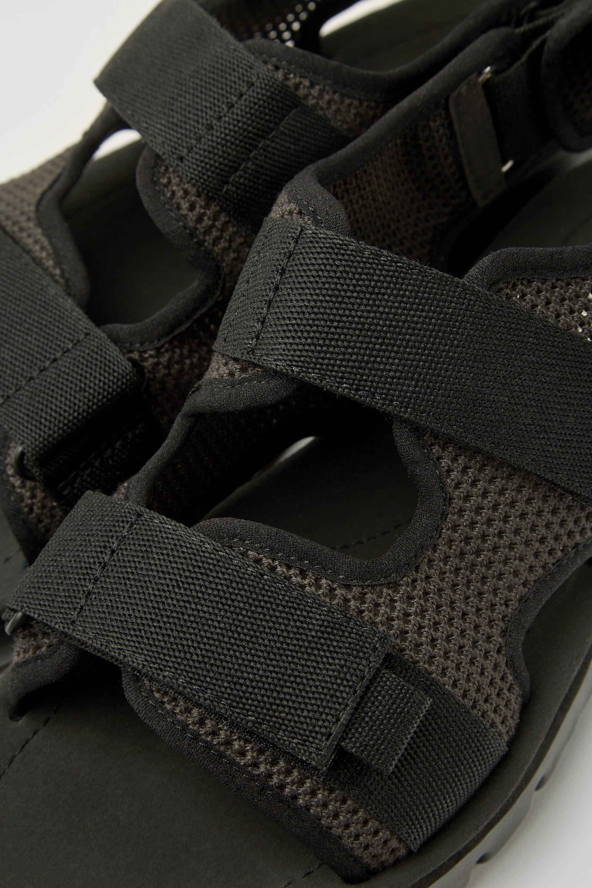Oruga - Schwarz und grau TENCEL Lyocell Sandalen für Herren