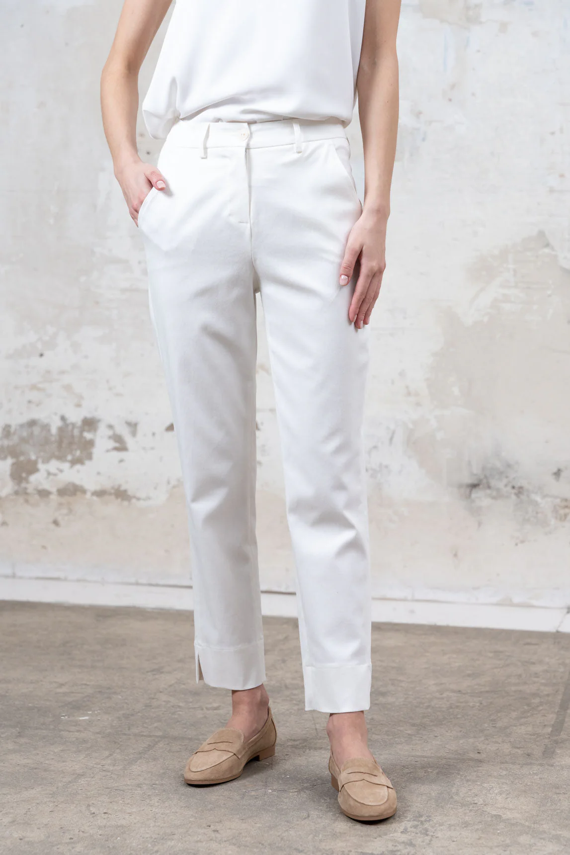 Rivera-Spanien Firenze weiße Hose