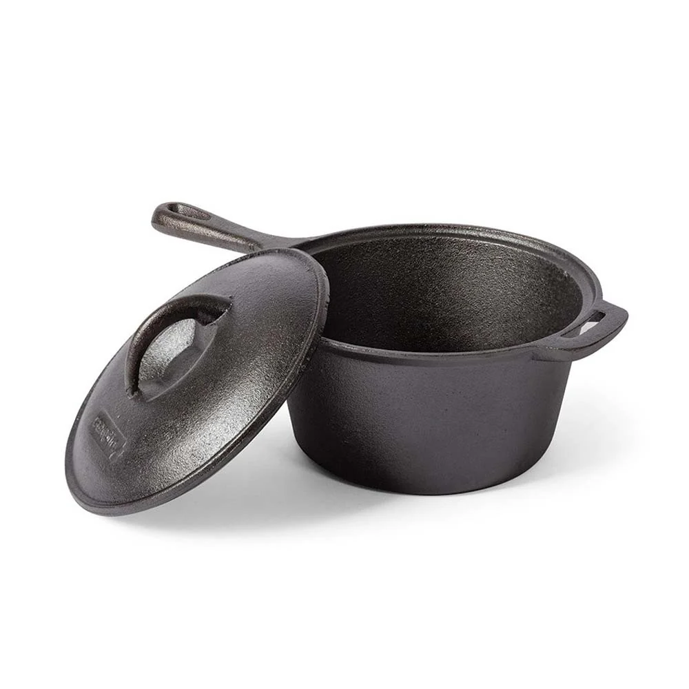 Campfire Saucepan 1,9 L - Cazuela hierro fundido + tapa
