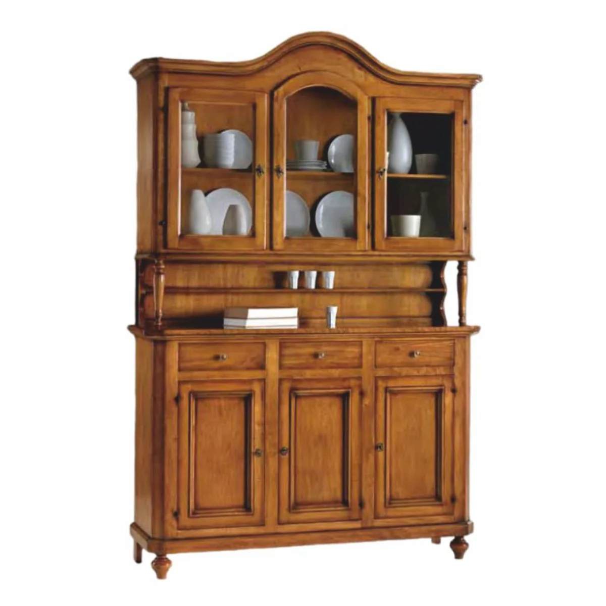Country house style dining room cabinet brown 158 x 47 x H. 230 cm - Dining room furniture