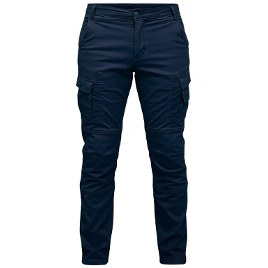 CARGO OUT PANTS (AA) - BLUE