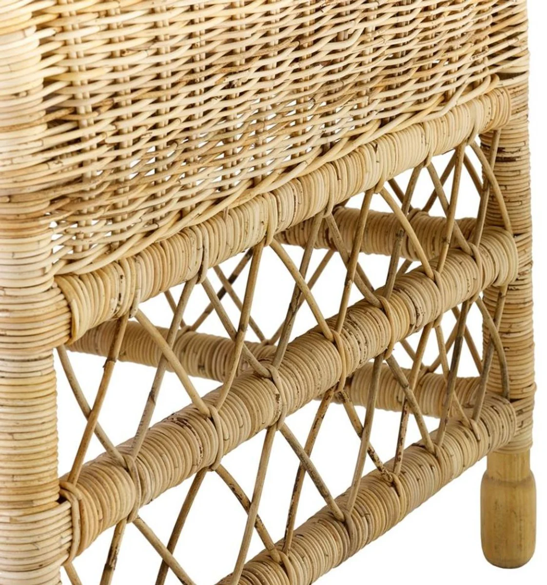 Designer dining chair with armrests natural color - Hotel collection