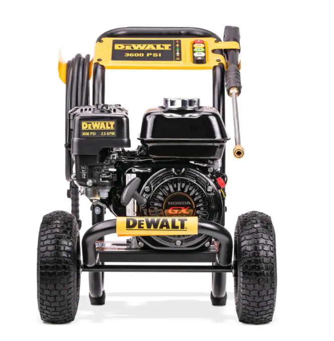 DEWALT 3600 PSI 2,5 GPM Gas Kaltwasser professionelle Druckwaschmaschine mit HONDA GX200 Motor