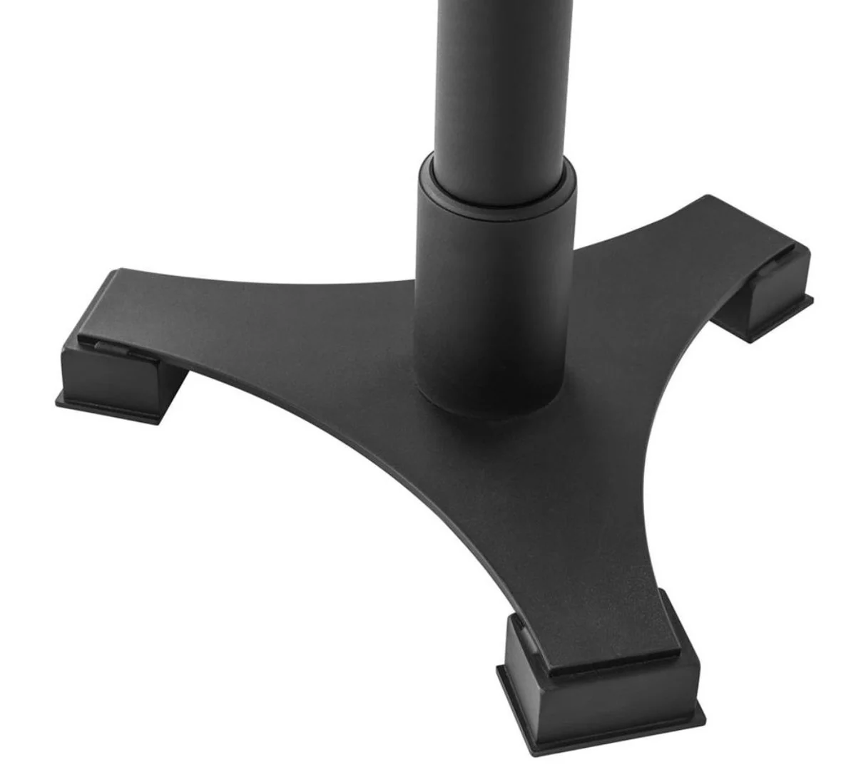 Luxury dining table black / brass Ø 60 x H. 75.5 cm - luxury dining room furniture