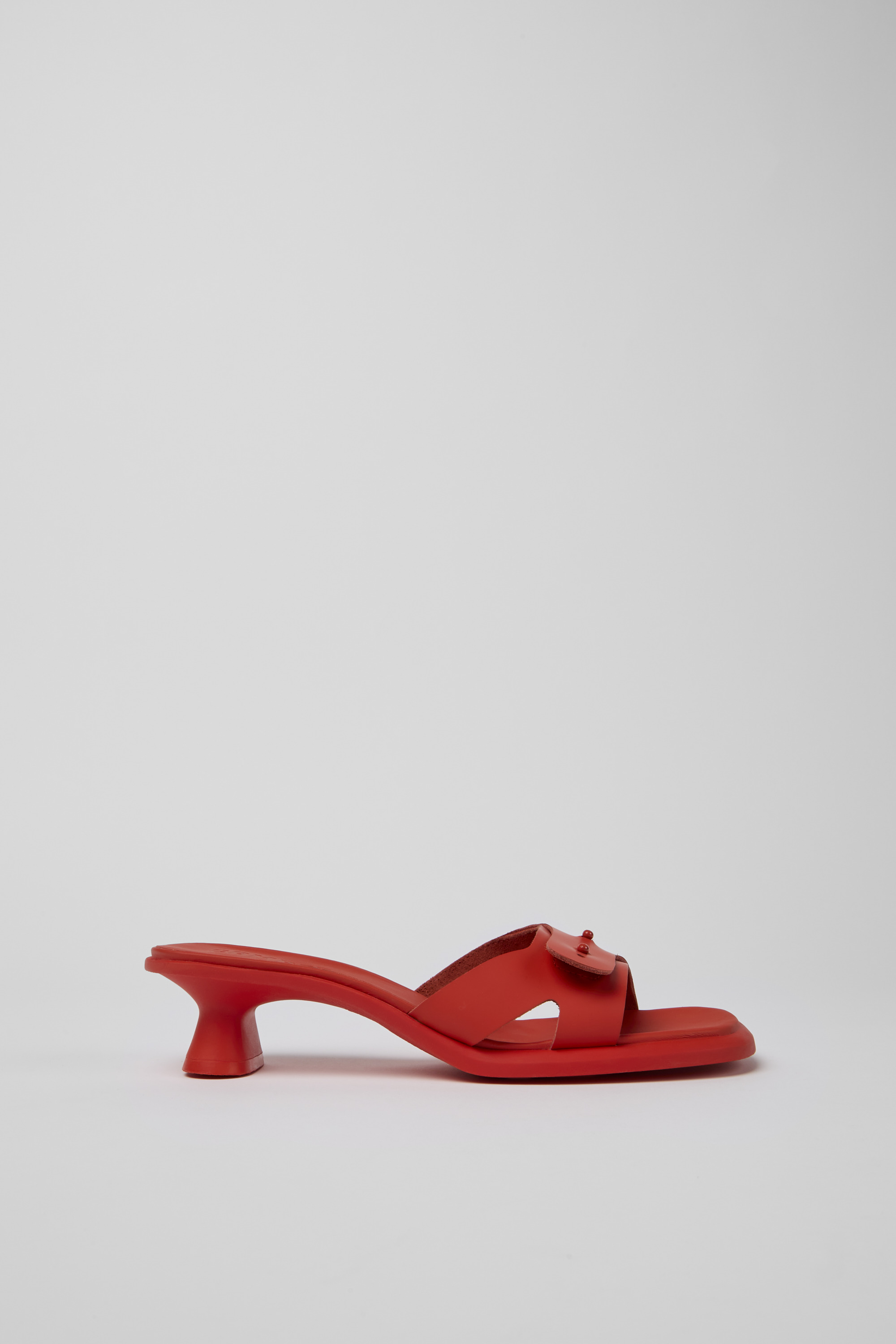 Dina - Rote Leder Sandalen für Damen