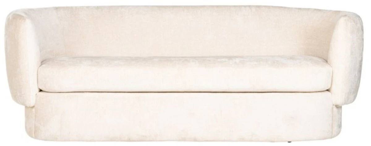 Luxury sofa white 210 x 85 x H. 73 cm - living room sofa - living room furniture - luxury furniture - living room furnishings - luxury furnishings - luxury quality