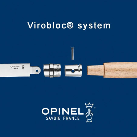 Opinel No7 Nature Waves – Engraved Series Pocket Knife