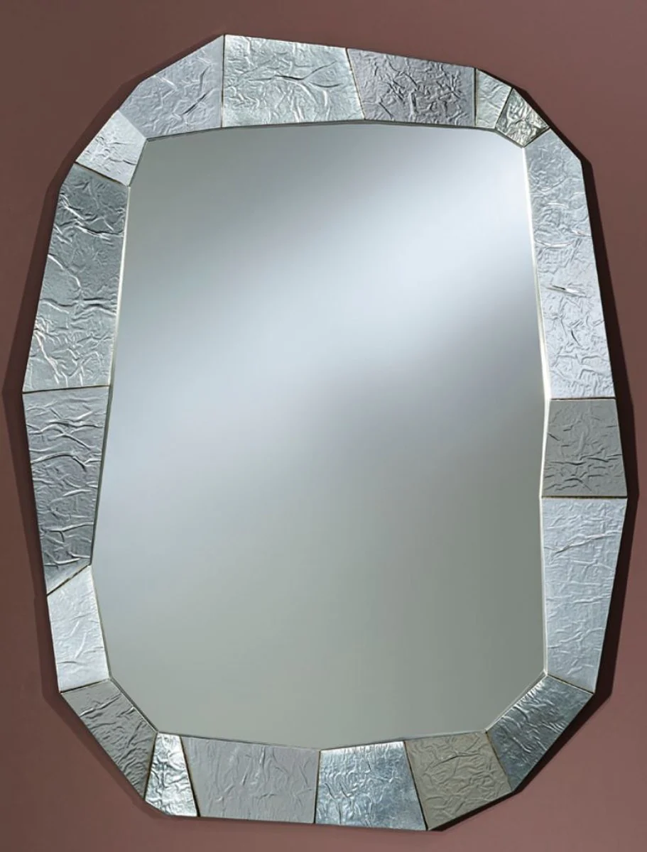 Designer wall mirror silver 92 x H. 127 cm - Designer mirror