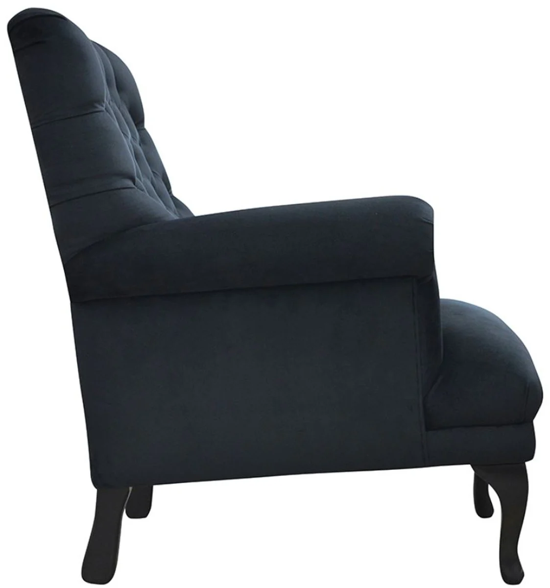 Luxury Chesterfield velvet armchair 82 x 75 x H. 93 cm - Various colors - Chesterfield living room furniture