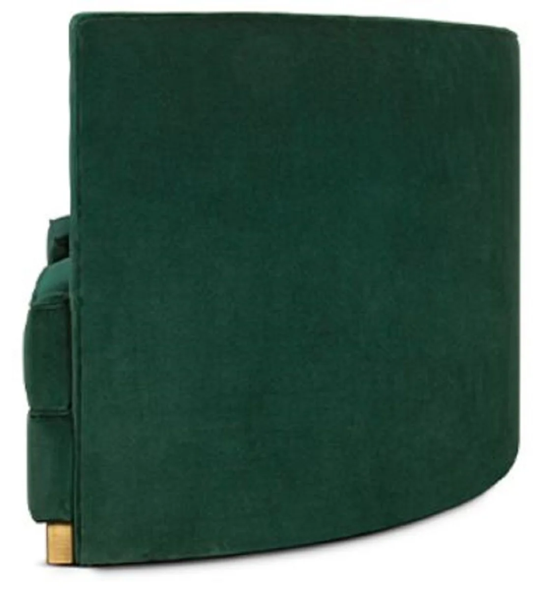 Luxury Chesterfield Velvet Sofa Green / Antique Brass 205 cm - Made in Italy