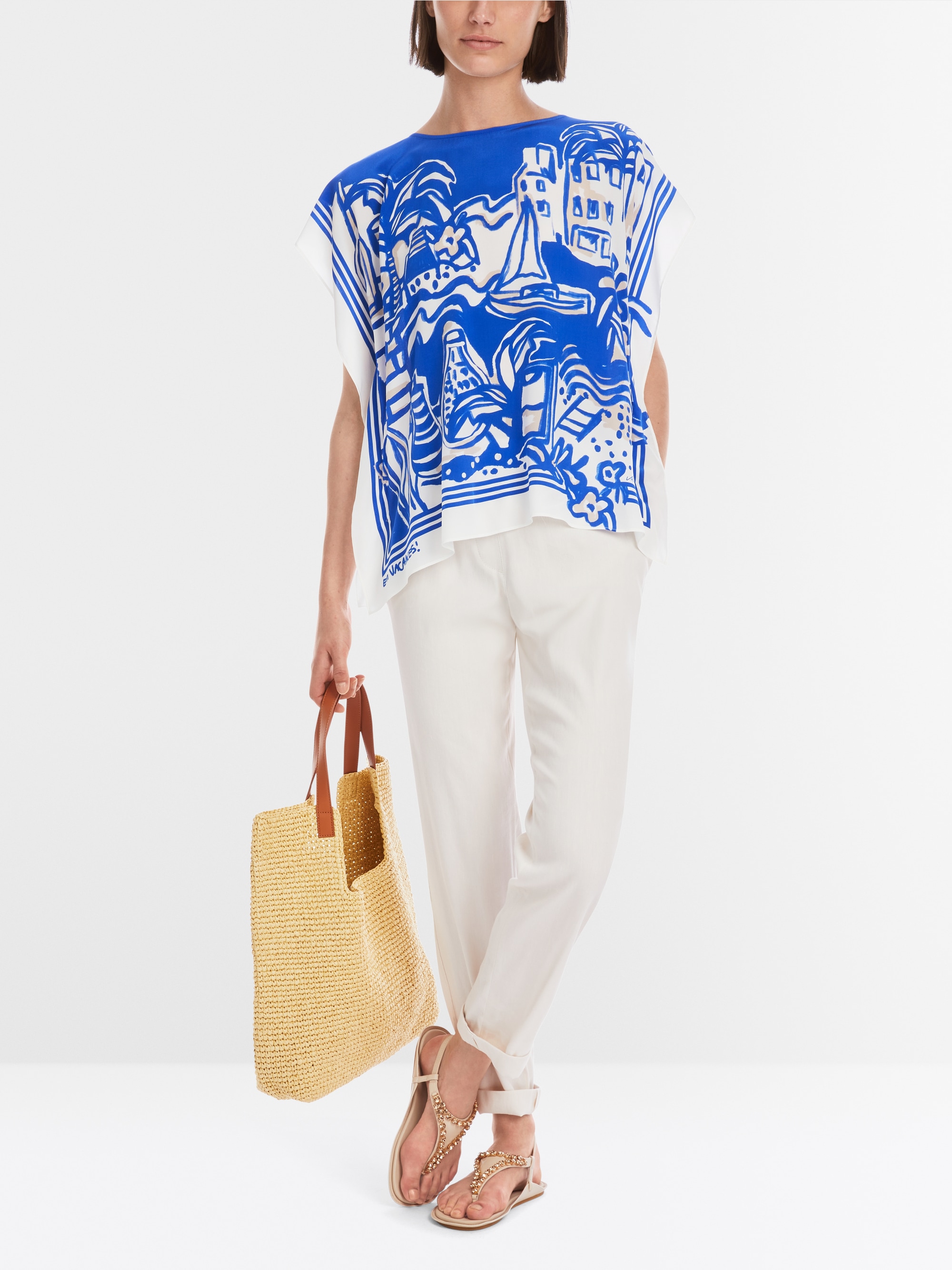 Marc-Cain Elegante Schlupfbluse