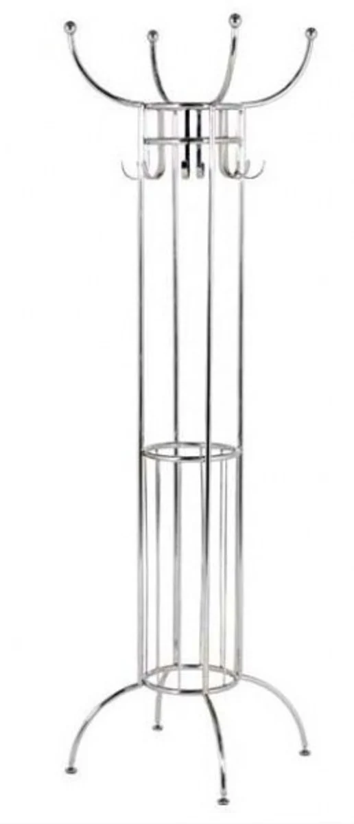 Designer luxury coat stand Paris Silver - nickel-plated aluminum - very elegant