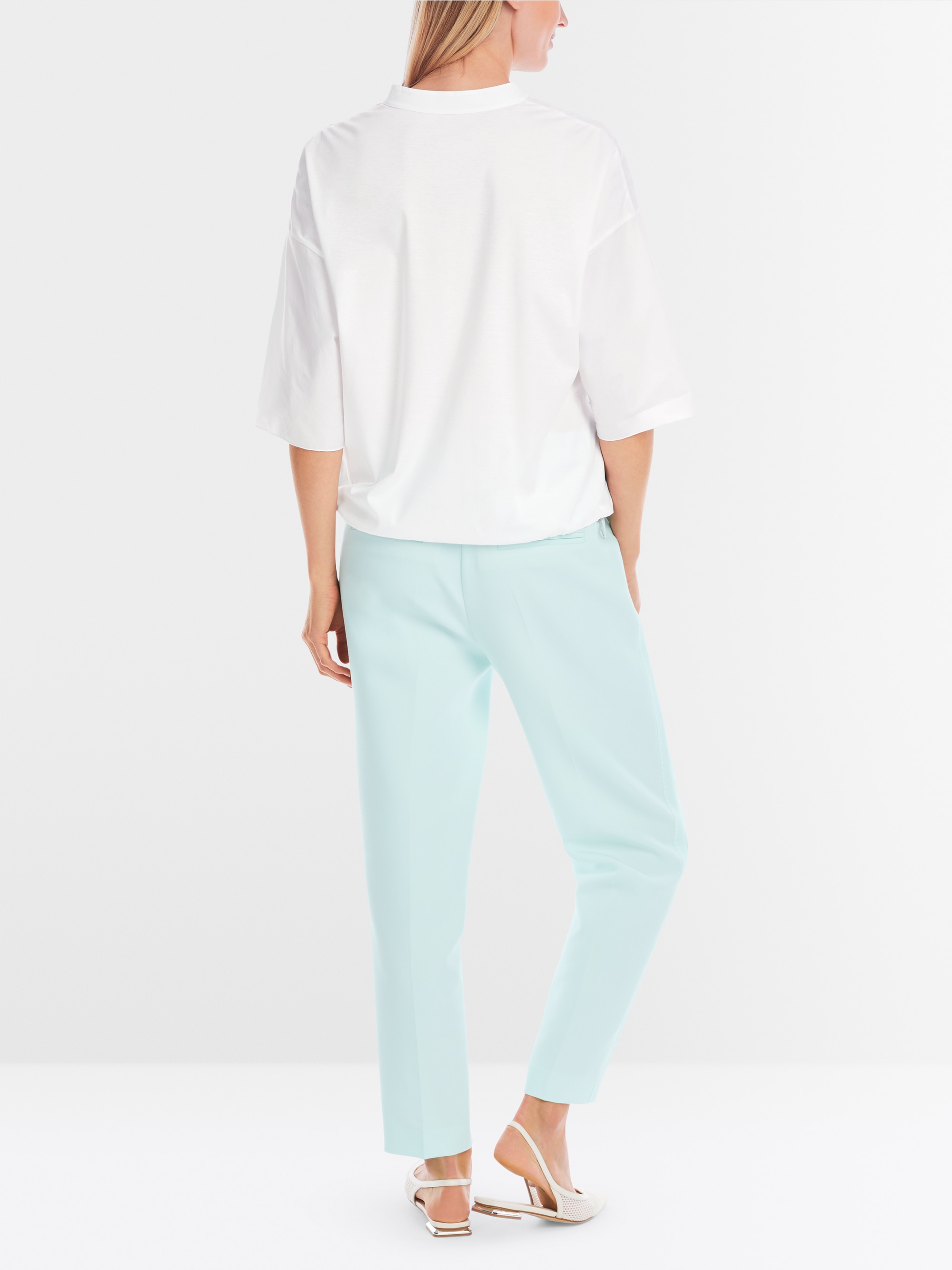 Marc-Cain-Bluse aus 100 % Baumwolle mit Aufdruck