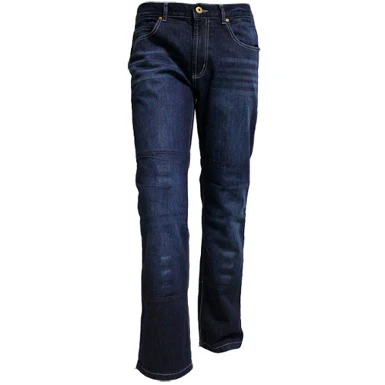 BLUE WATERPROOF OUT DENIM PANTS