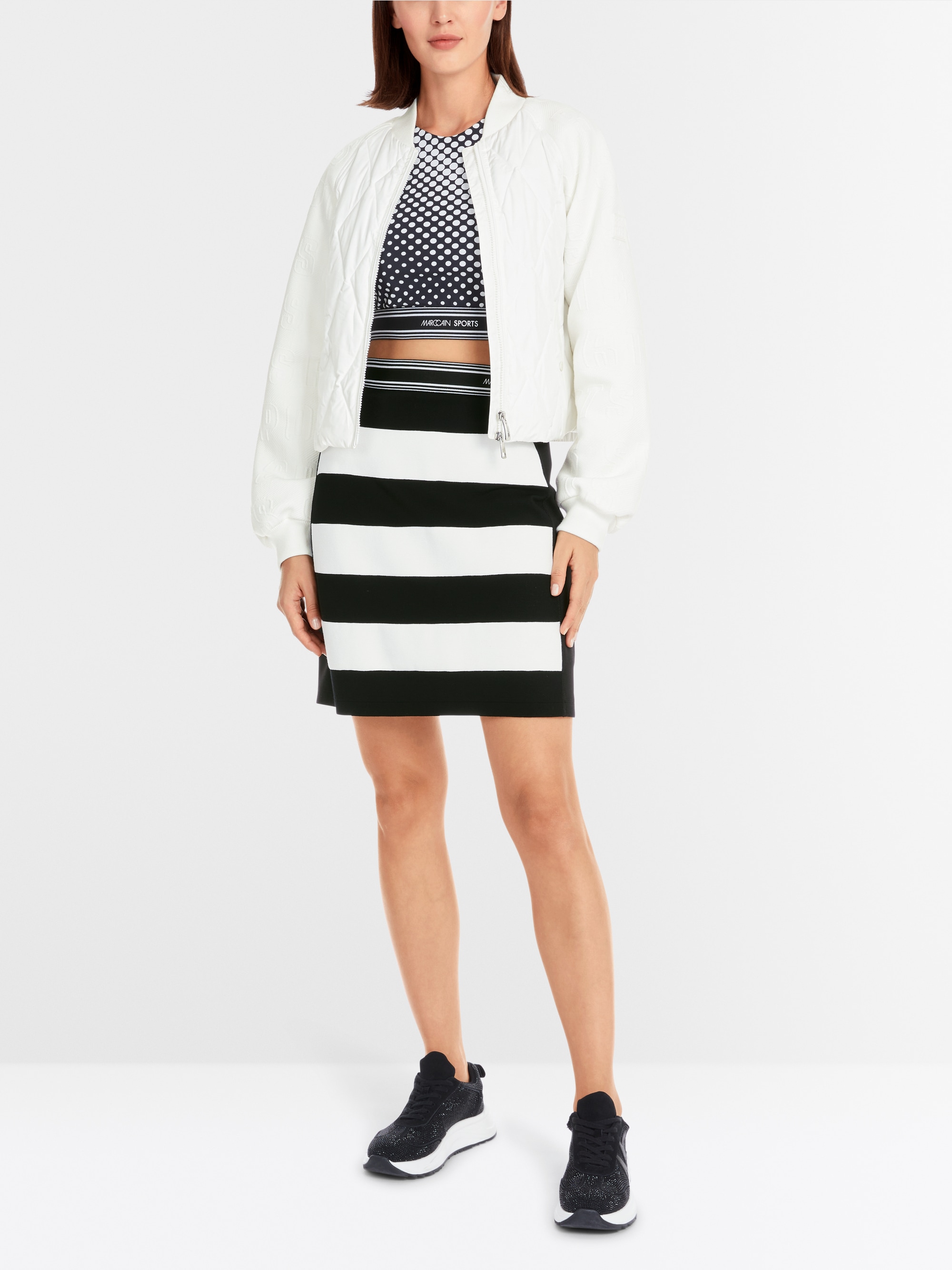 Marc-Cain Rethink Together schmaler Minirock