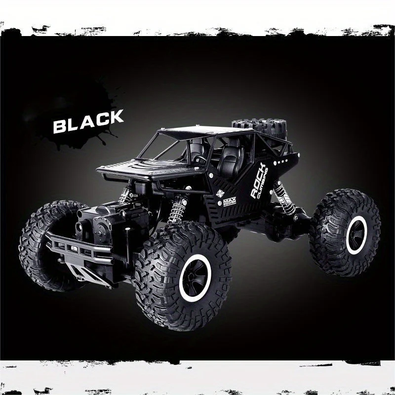 Übergroßes ferngesteuertes Auto aus Legierung, Geländewagen, Aufladung, Allradantrieb, Hochgeschwindigkeits-Big-Foot-Klettern, Rennsport, Jungen-Kinderspielzeug