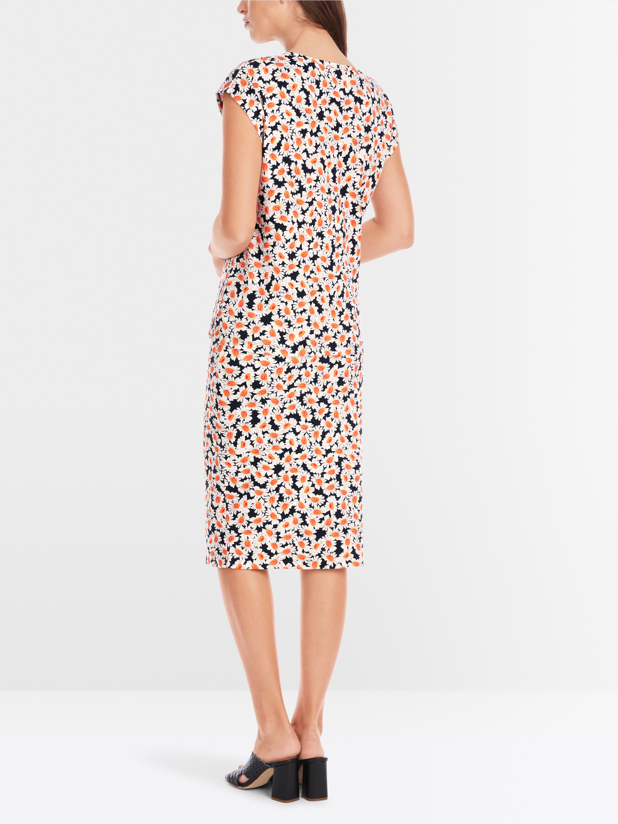 Marc-Cain Kimono-T-Shirt mit Gänseblümchen-Print