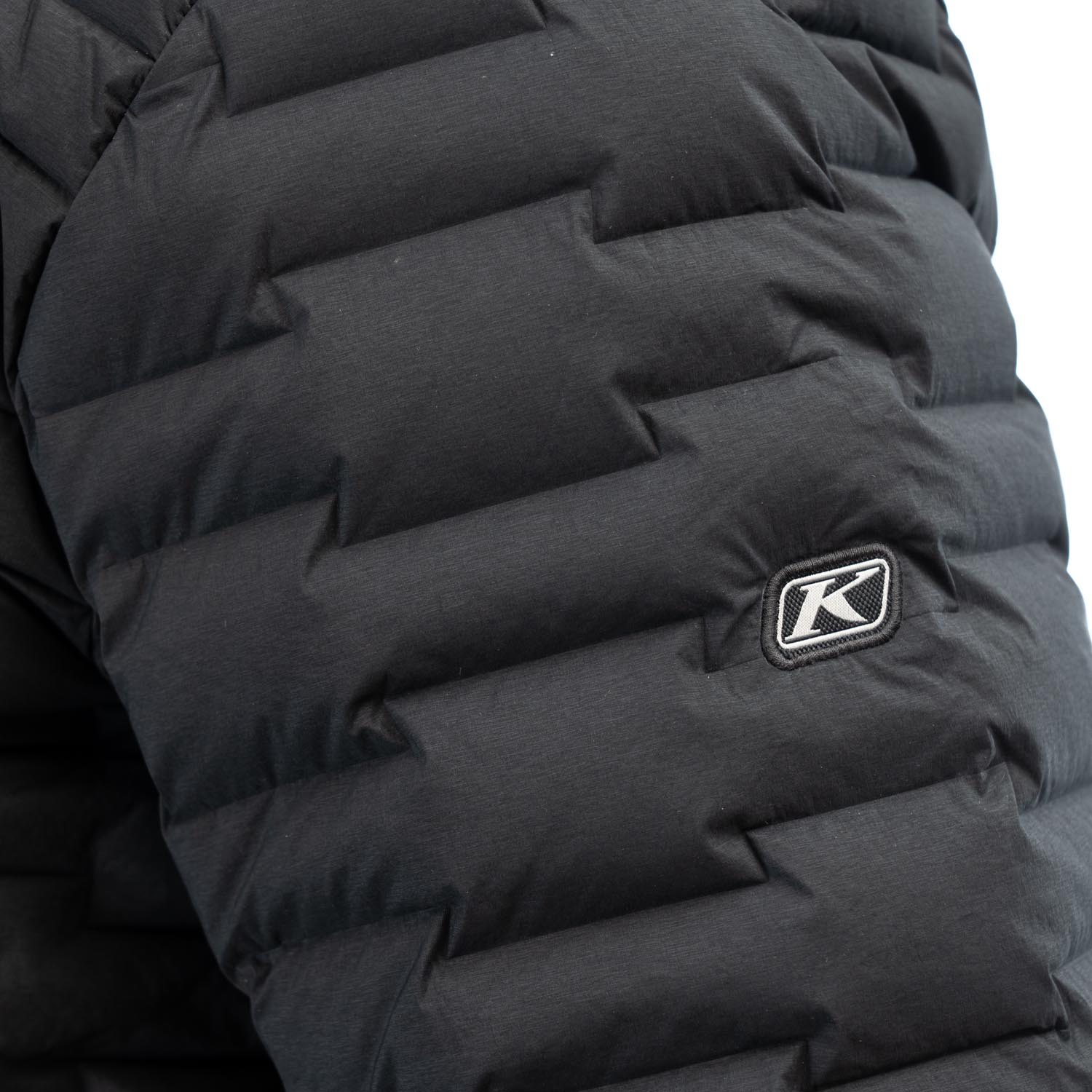 Boulder stretch down jacket with hood