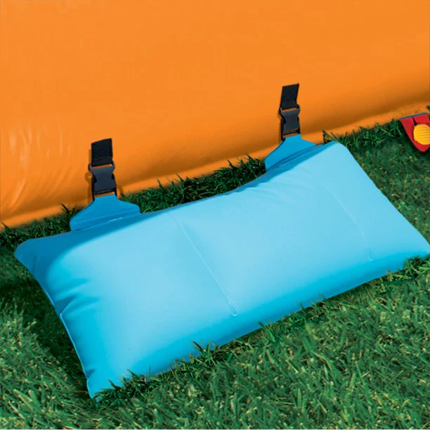 Banzai Sidewinder Falls aufblasbarer Wasserpark-Spielpool mit Rutschen und Gebläse