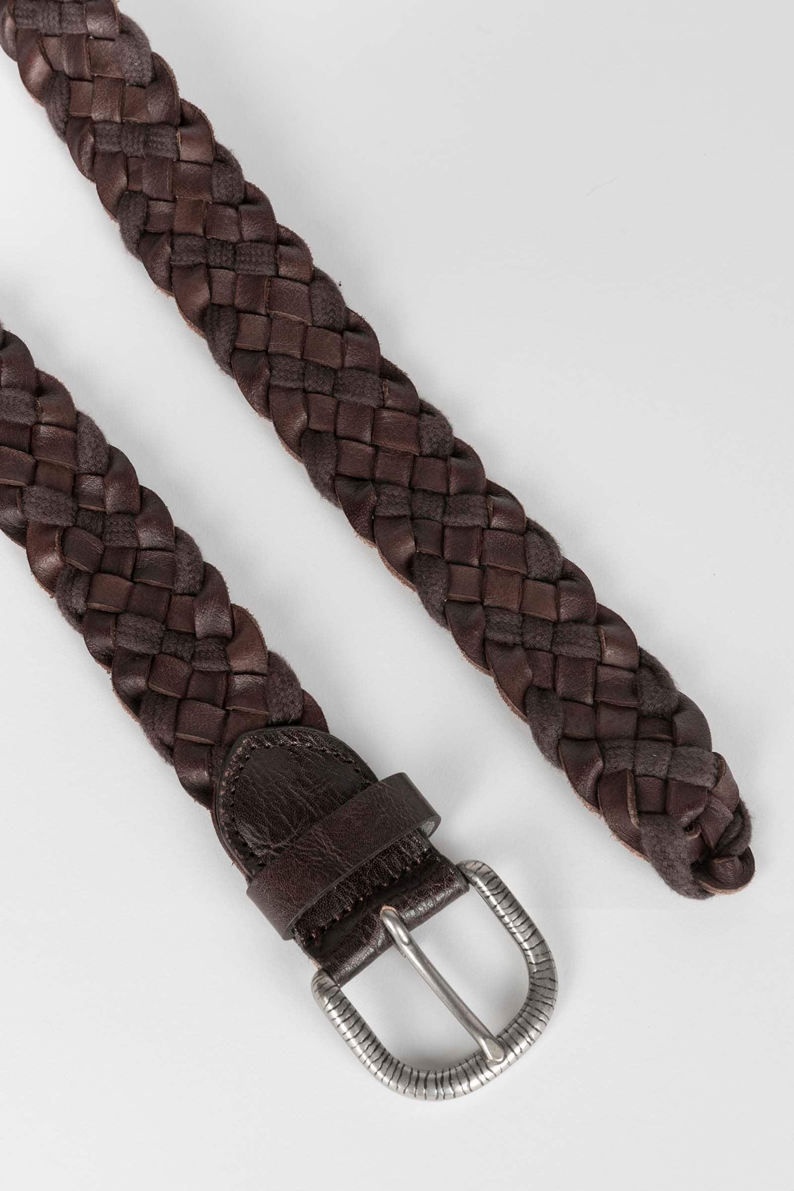 Rivera-Spanien Brauner geflochtener Minoronzoni-Gürtel