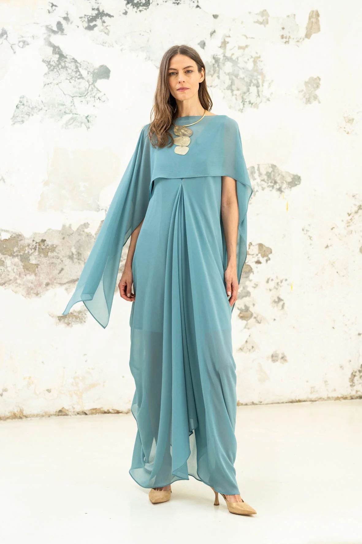 Rivera-Spanien Capa Helena verde