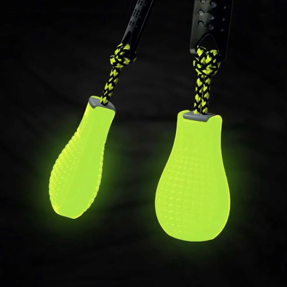 Ropescout Glow Zip Marker klein - Pack 4 tiradores fotoluminiscents cremallera