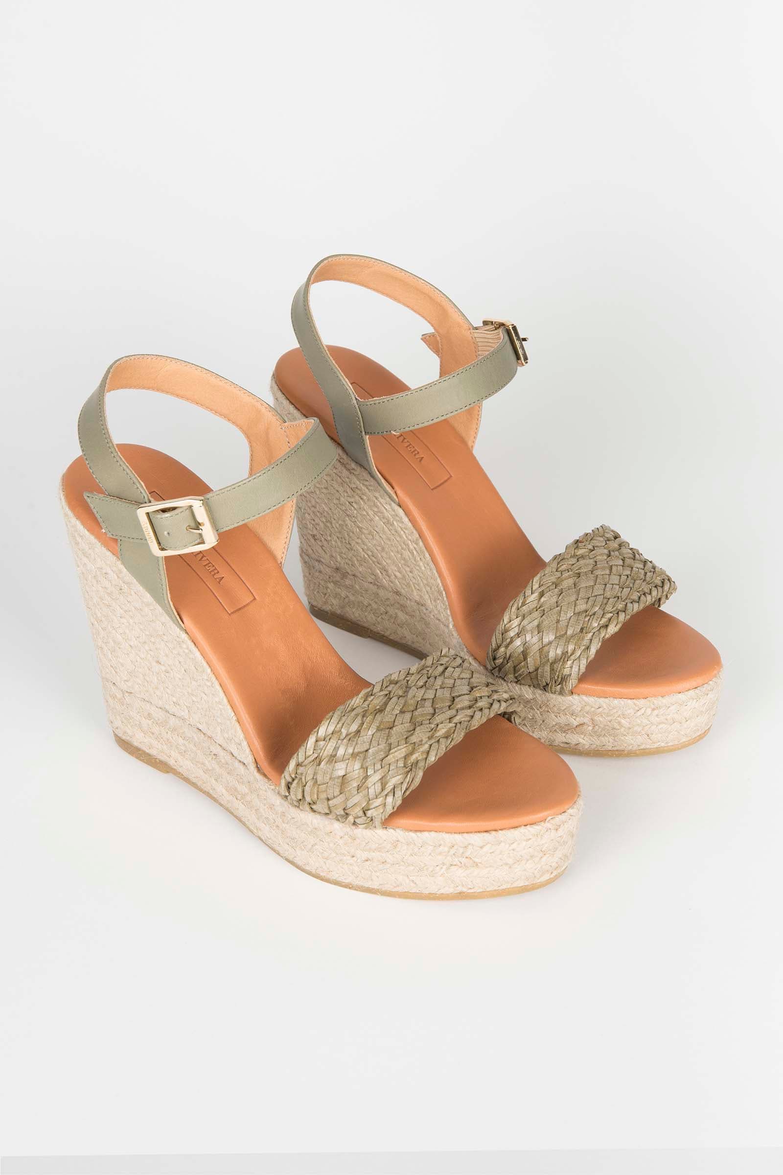 Rivera-Spanien Sandalia Vanessa Khaki