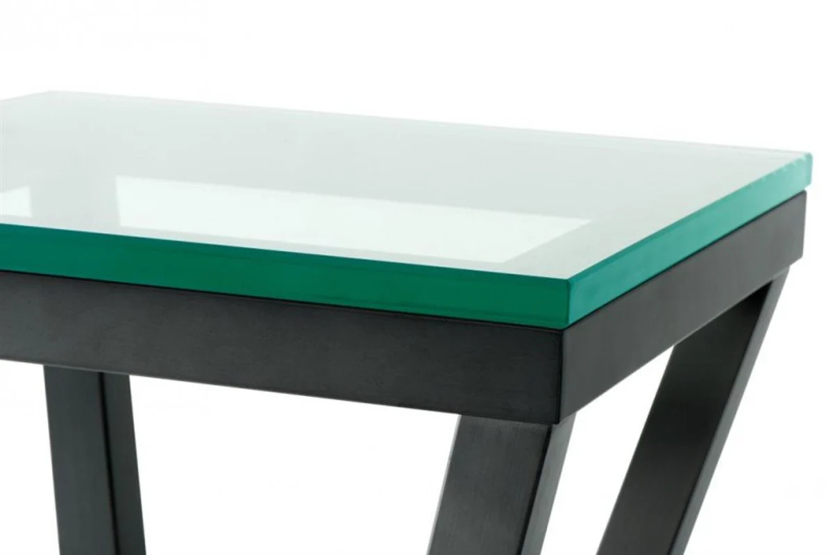 Luxury side table / column stainless steel bronze finish 35 x 35 x H 101 cm - Table Furniture