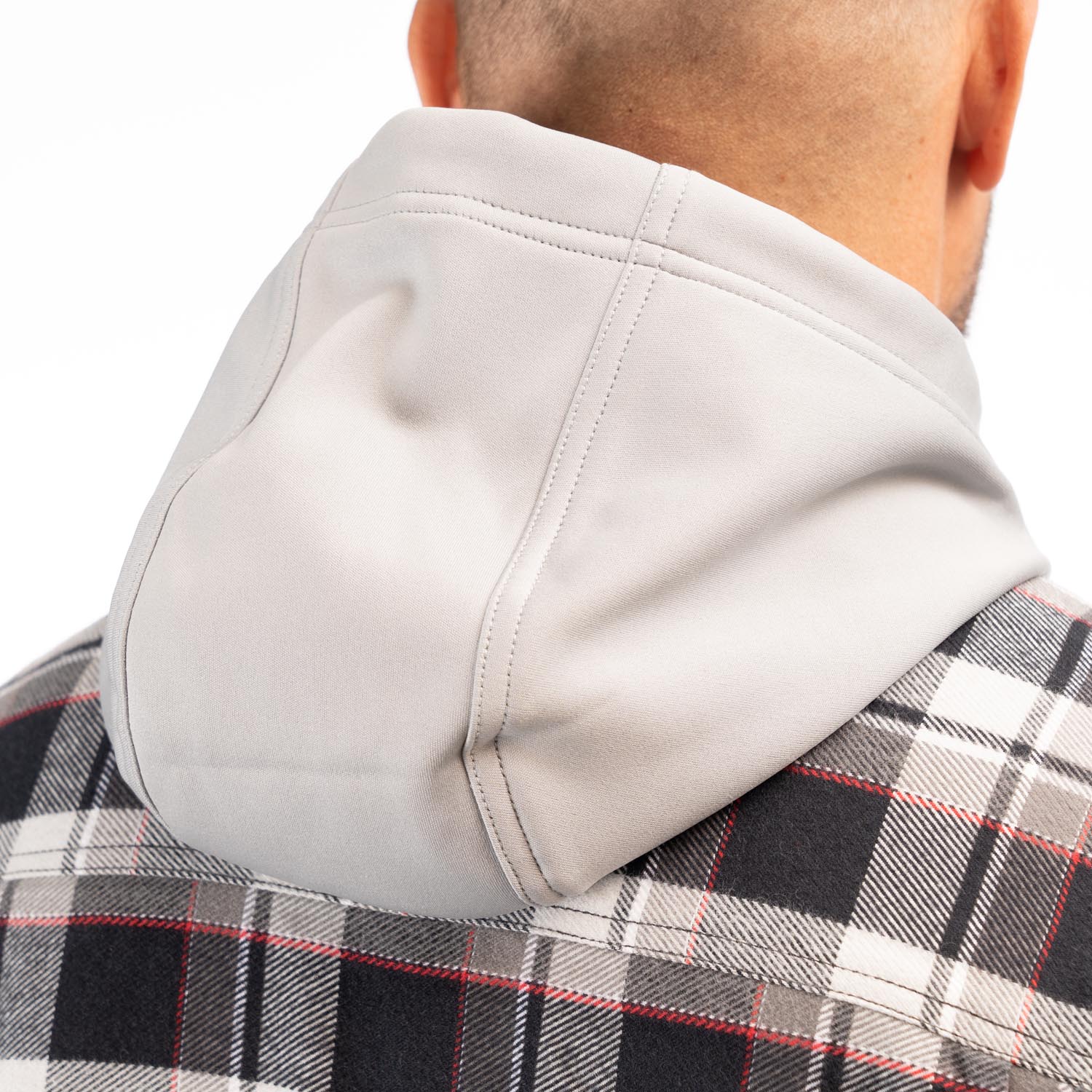 Targhee Fleece Lineed Flannel Hoodie