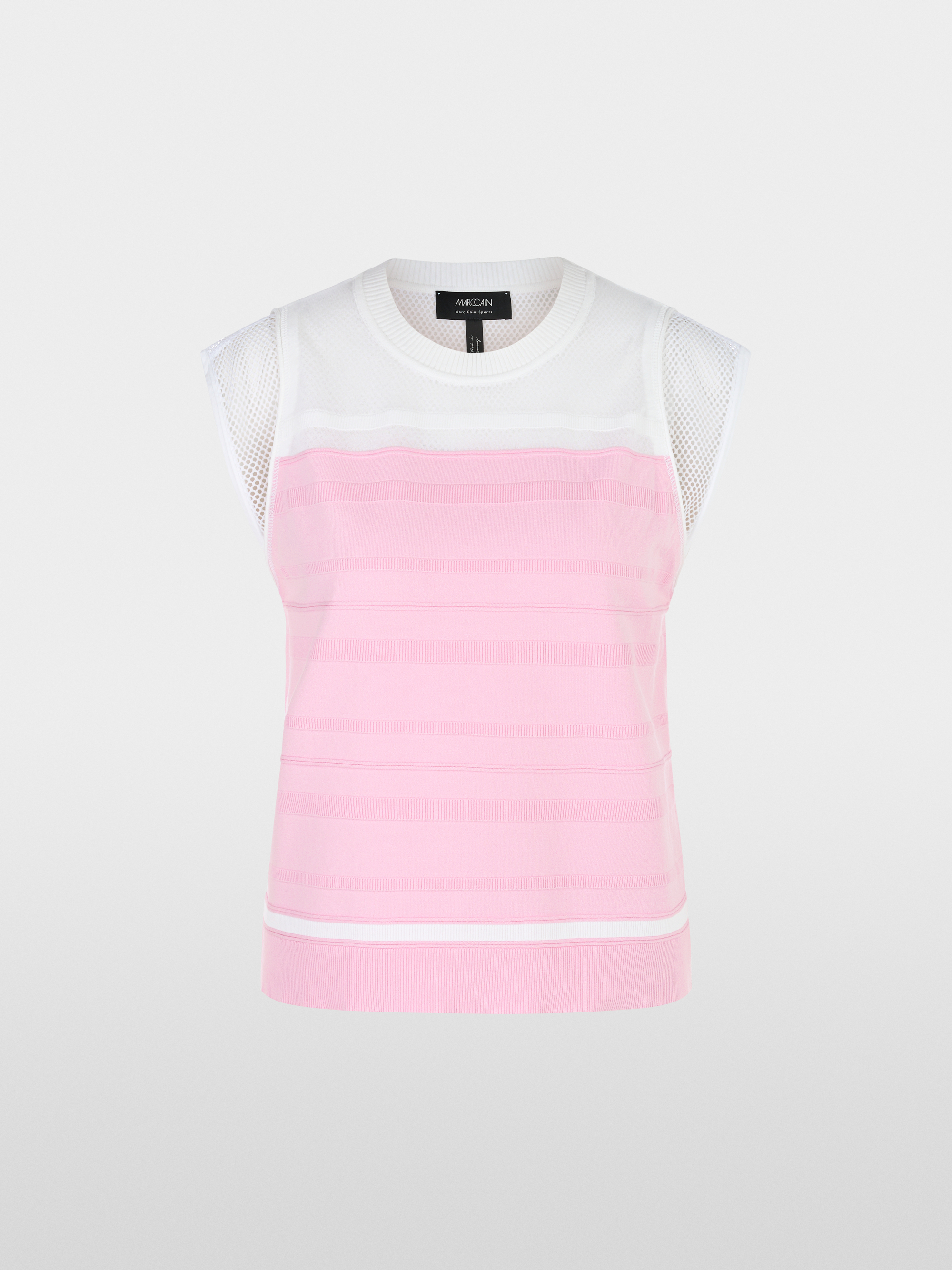 In Deutschland gestricktes, strukturiertes Top von Marc-Cain