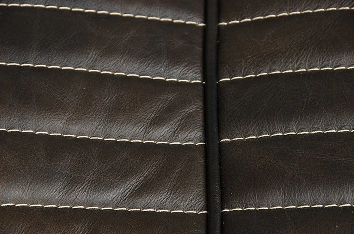 Luxury genuine leather sofa VLAB leather New Fudge - 3 seater - luxury hotel club furniture