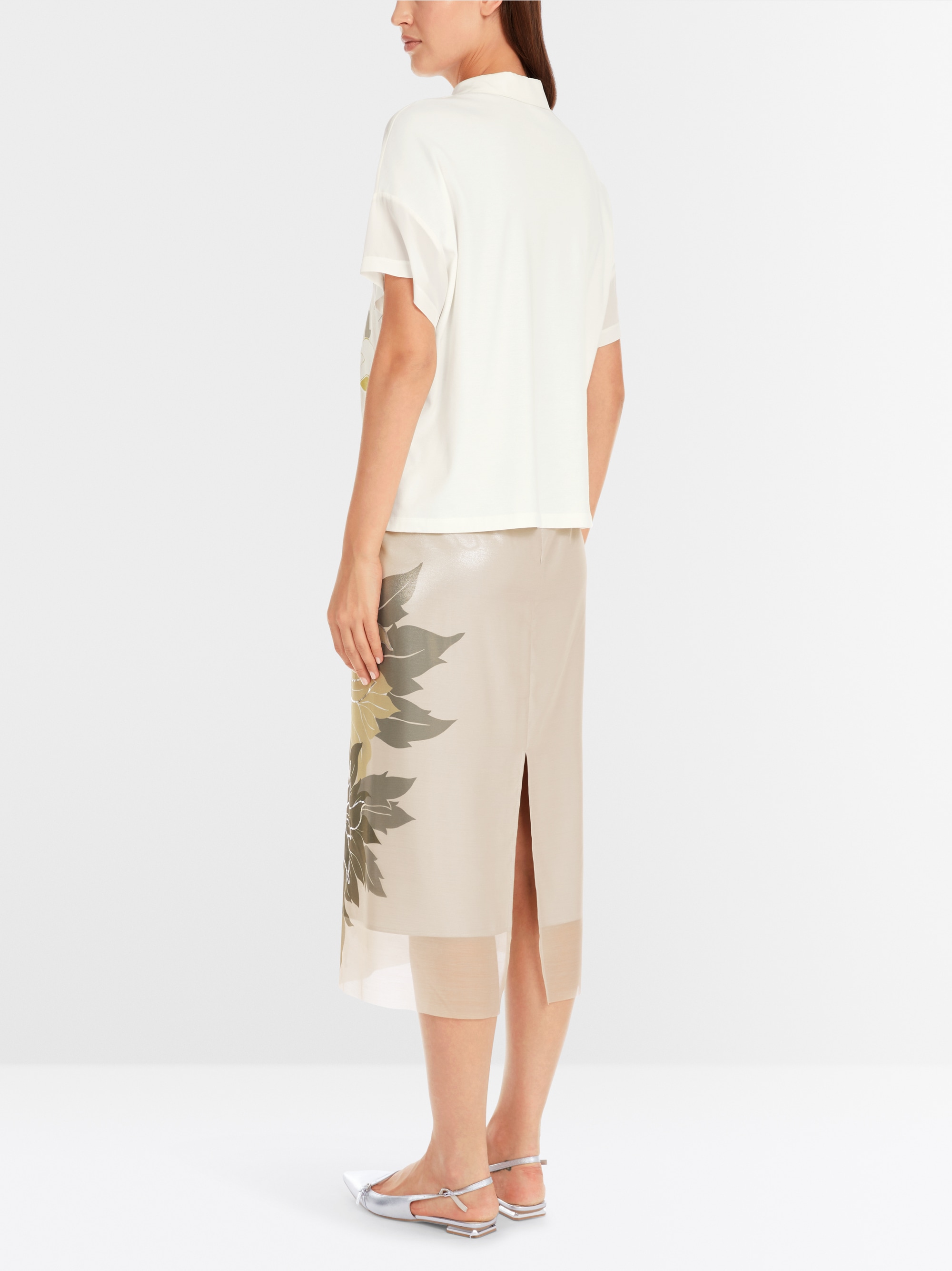 Marc-Cain Seidenbluse mit Blumenmuster