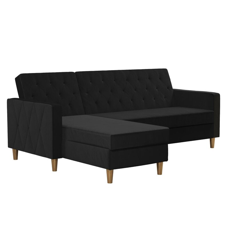 Liberty 84 Wide Reversible Sleeper Sofa & Chaise