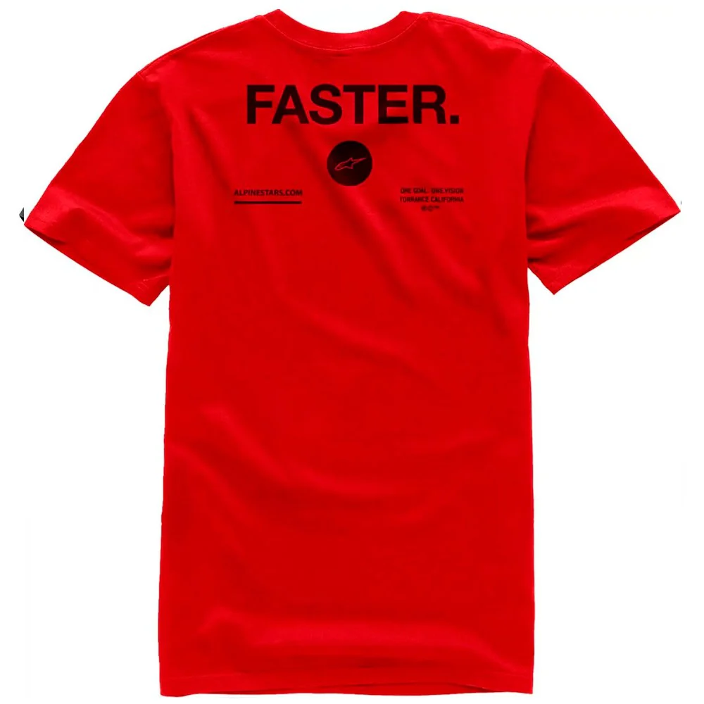 CAMISETA ALPINESTARS FASTER ROJO