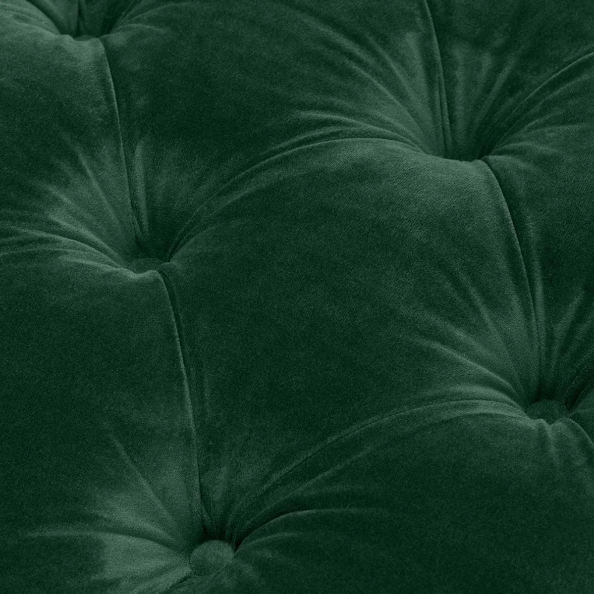 Luxury living room armchair green / black / brass 93 x 85 x H. 79 cm - Chesterfield Furniture