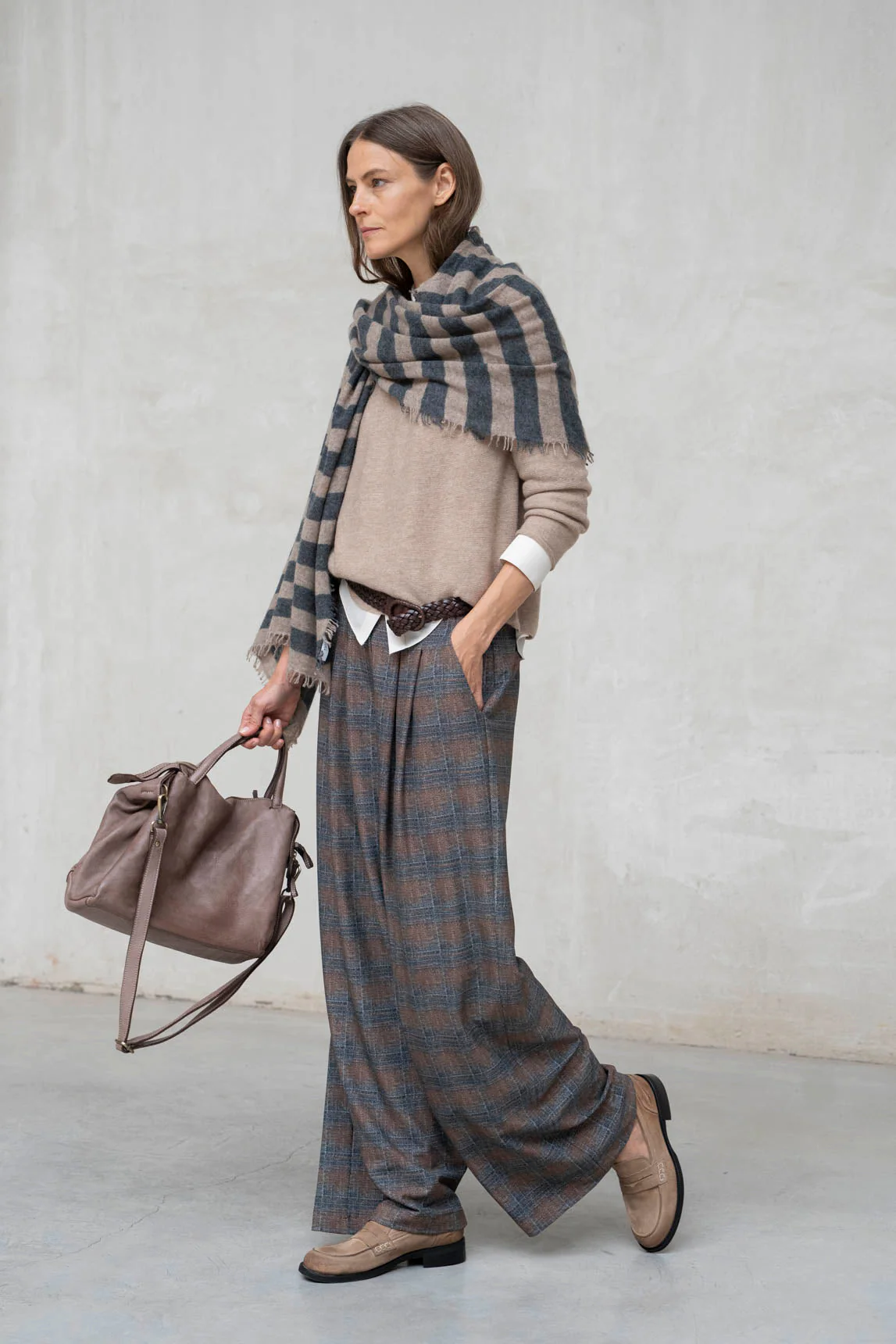 Rivera-Spanien Graue Arezzo-Hose