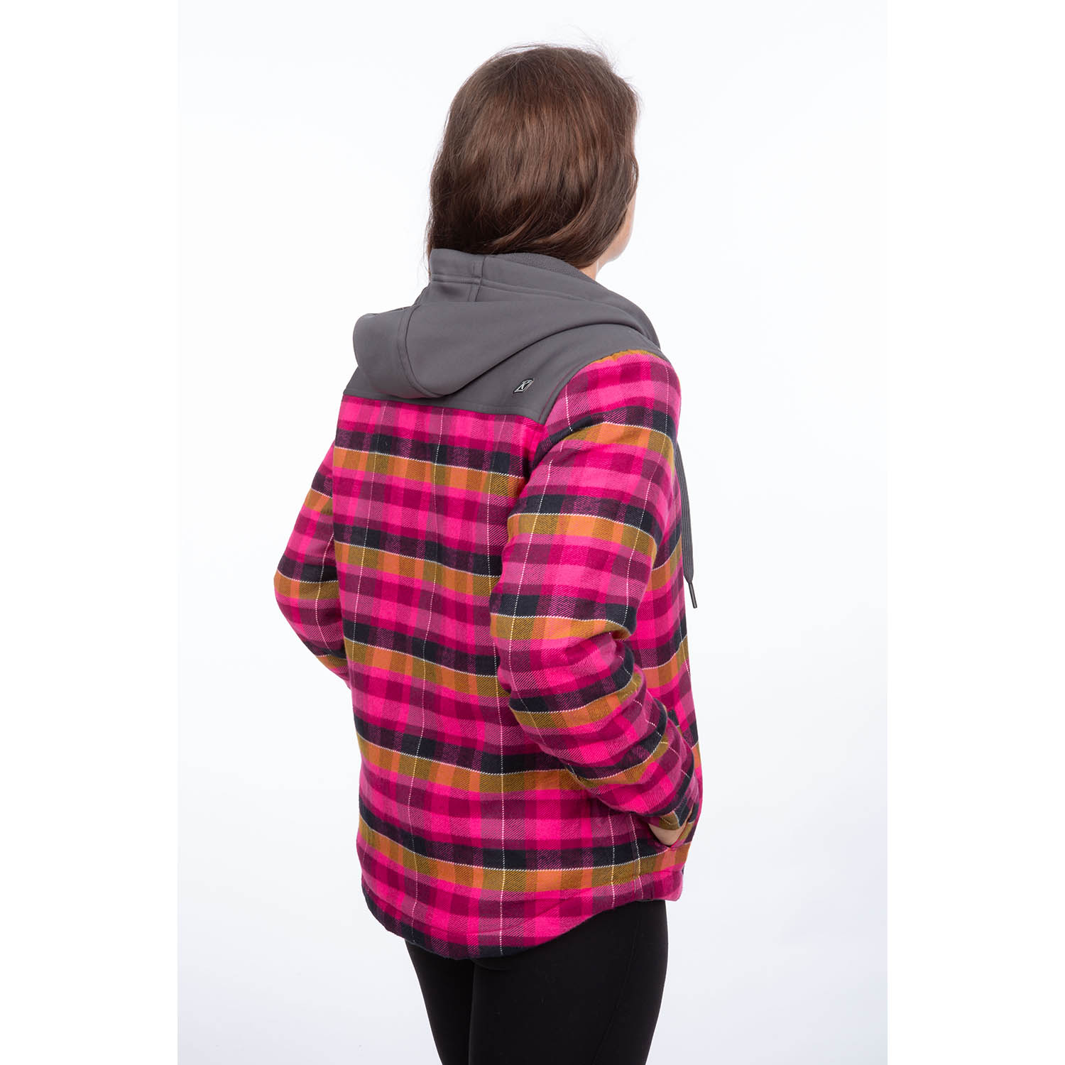 Big Sky Fleece Lineed Flannel Hoodie