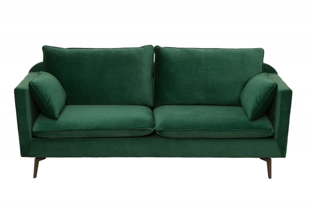Designer living room sofa green 210 x 85 x H. 90 cm - designer furniture